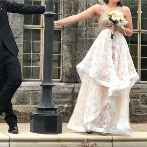 Beautiful David's Bridal prom dress